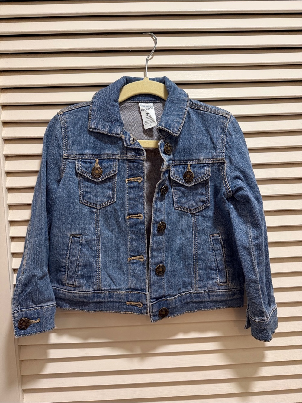 Carter's Medium Blue Denim Jacket for Kids